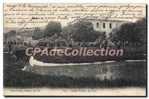 Postcard Old Vaucluse Public Garden Clos