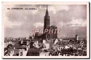 Postcard Old Strasbourg Vue Generale