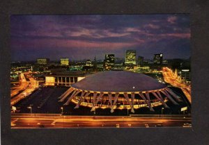 VA Scope Convention Center Chrysler Hall Norfolk Virginia Postcard Night View