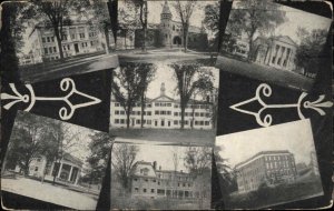 Amesbury Massachusetts MA Landmarks Multi-View c1910 Vintage Postcard
