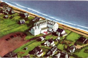 Postcard HOTEL SCENE Scituate Beach Massachusetts MA AI8711