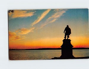 Postcard Sunset At Jamestown, Virginia