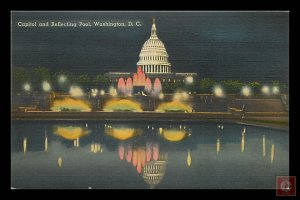 Capitol and Reflecting Pool, Washington, D.C.