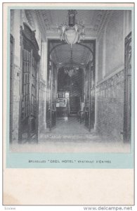 BRUXELLES Cecil Hotel Vestibule D;Entree , Belgium , 00-10s