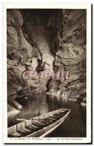 Old Postcard The Padirac La Riviere Inferieure