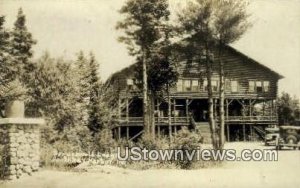 Real Photo, Sprucewold Lodge & Log Cabin in Boothbay Harbor, Maine