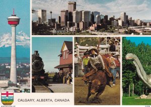CALGARY, Alberta, 1940-90s; Calgary - Western Canada's Fastest Growing City