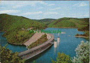 Germany Postcard - Urftsee Mit Staumauer Und Obersee im Naturpark   RR20176