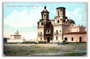 Mission San Xavier Tucson Arizona AZ UNP Chrome Postcard Y16