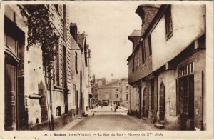 CPA Redon Rue du Port (1236665)