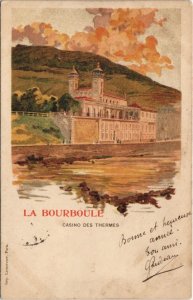 CPA La BOURBOULE-Casino des THERMes LITHO (46465)