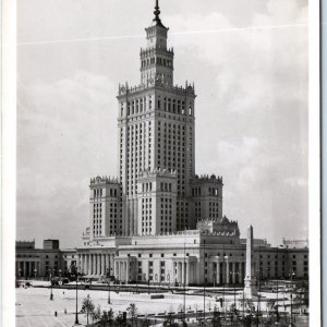 c1950s Warsaw Poland Stalin Palace of Culture Science Wroclow Town Hall Stamp 1G