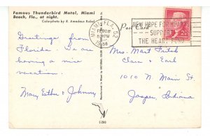 FL - Miami Beach. The Thunderbird Motel