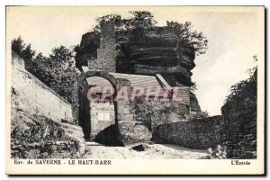 Old Postcard Approx Saverne High Barr