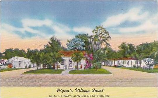 Florida Tampa Wynns Village Tourist Courts