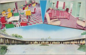 Postcard The Capitol Motel Harrisburg PA