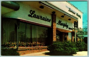 Lauraine Murphy Restaurant Long Island New York NY UNP Chrome Postcard G5