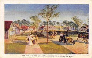 Arts & Crafts Village Jamestown Exposition 1907 Virginia postcard