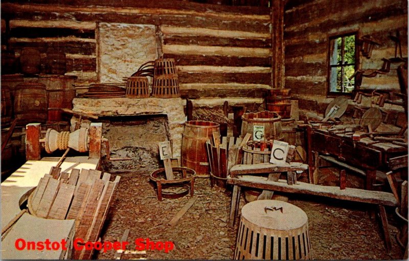 Illinois, Lincoln's New Salem - Onstot Cooper Shop - [IL-254]