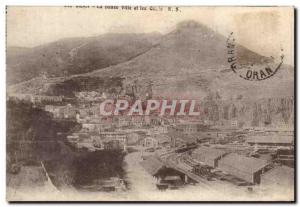 Old Postcard Oran Lower Town and the docks Algeria