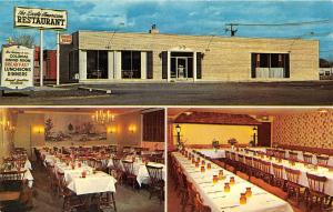 DEARBORN, MI Michigan EARLY AMERICAN RESTAURANT~Interior ROADSIDE c1950's Chrome