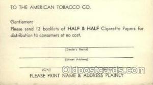 Tobacco Postcard Postcards  American Tobacco Company