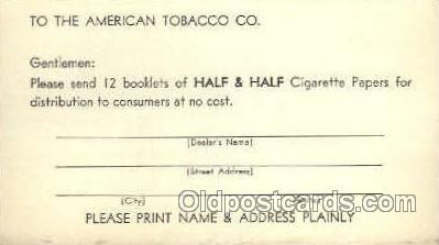 Tobacco Postcard Postcards  American Tobacco Company