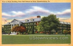 Penn. Hall School for Girls - Chambersburg, Pennsylvania PA  