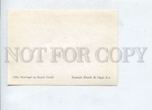 3070810 NORWAY Oslo Stortinget og Grand Hotell Old PC