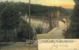 Mauer des Staubeckens oder Sperrmauer Remscheid Germany Unused 