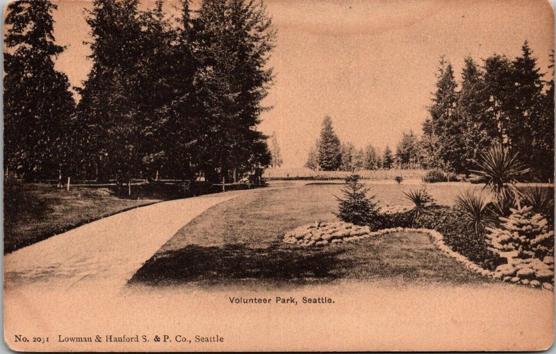 Vintage Postcard~Volunteer Park~Seattle Washington~KB18