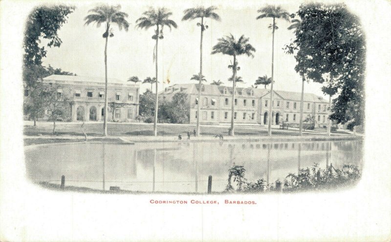 Barbados Codrington College Vintage Postcard 07.32