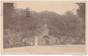 Fountain, Cherokee Park, Louisville, Kentucky, PU-1911