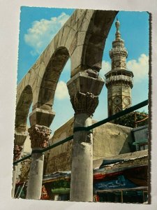 UNUSED POSTCARD - OMAYAD MOSQ ENTRANCE DAMASCUS SYRIA UMAYYAD MOSQUE (KK2797) 