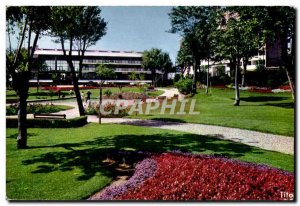 Modern Postcard Royan Gardens of Palais des Congres