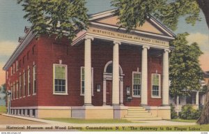 CANANDAIGUA, New York, 1930-40s; Historical Museum and Wood Library