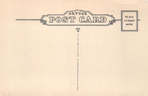 Amsterdam New York YMCA Lobby Vintage Postcard AA58523