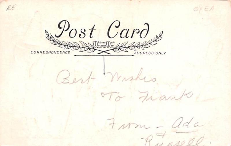 Whitney Made Publishing Halloween Writing on back 