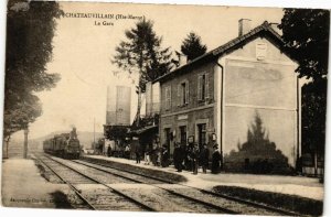 CPA AK chateauvillain - La Gare (211329)