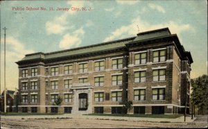 Jersey City NJ Public School No. 11 c1910 Vintage Postcard