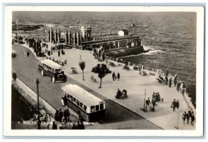 c1950's Chalet Ghar id-dud Tas-Sliema Malta Unposted RPPC Photo Postcard