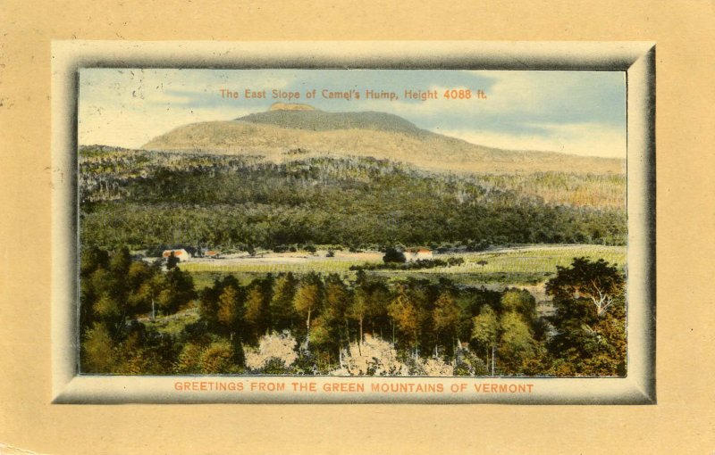 VT - Camel's Hump. East Slope.  *RPO- St Albans & Boston Railroad