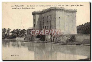 Old Postcard Tarascon Le Chateau on the Rhone