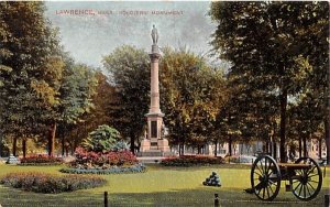Soldier's' Monument in Lawrence, Massachusetts
