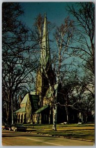 Fredericton New Brunswick Canada 1960s Postcard Christ Church Cathedral