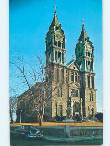 Unused Pre-1980 CHURCH SCENE Fall River Massachusetts MA A7799