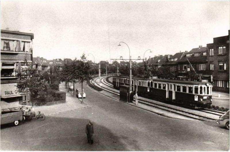 CPA AK Voorburg, Parkweg N.Z.H. Tram. NETHERLANDS (714229)