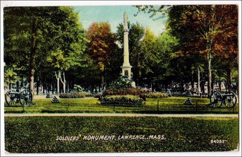 Soldiers' Monument, Lawrence MA