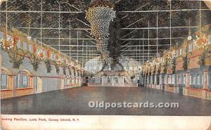 Dancing Pavilion, Luna Park Coney Island, NY, USA Amusement Park 1913 