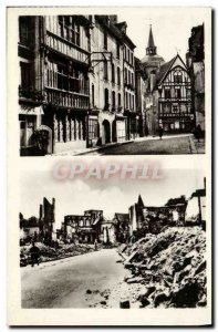 Postcard Ancient Cliff Street Trinity Church Trinity Militaria